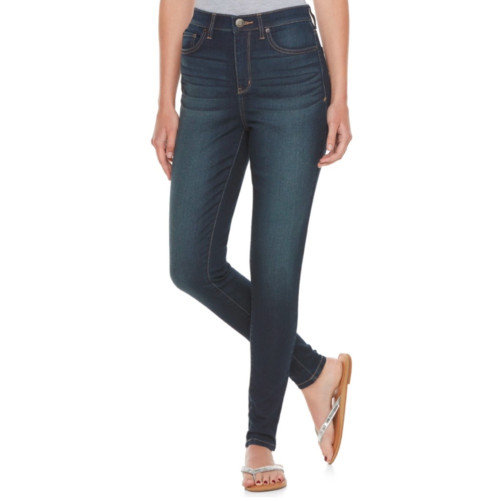 Mudd high rise Jean leggings Size 0